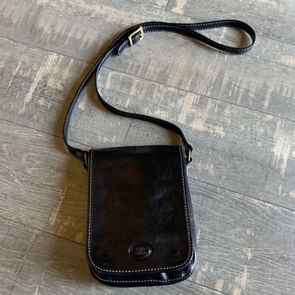 Conte Di Cavour Small Leather purse.